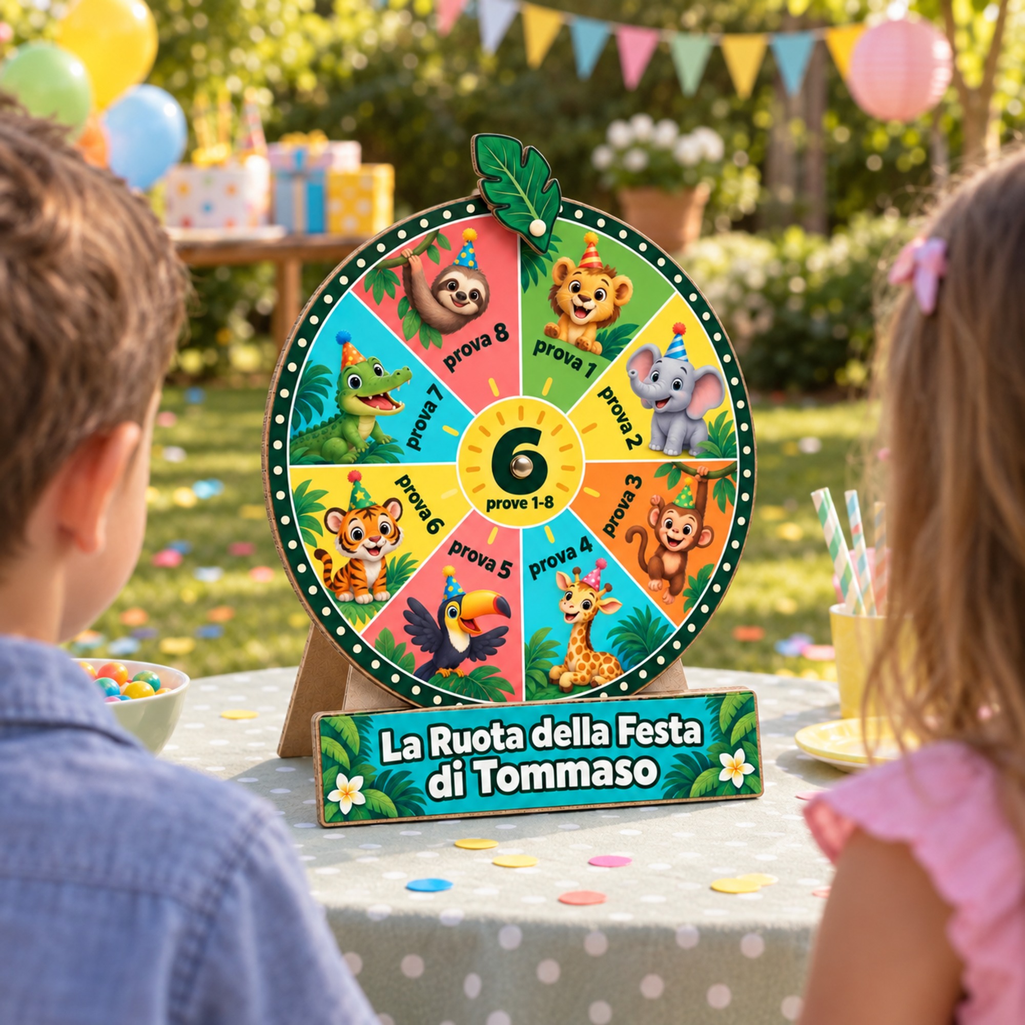 Ruota della Fortuna Personalizzata per Compleanno — 3