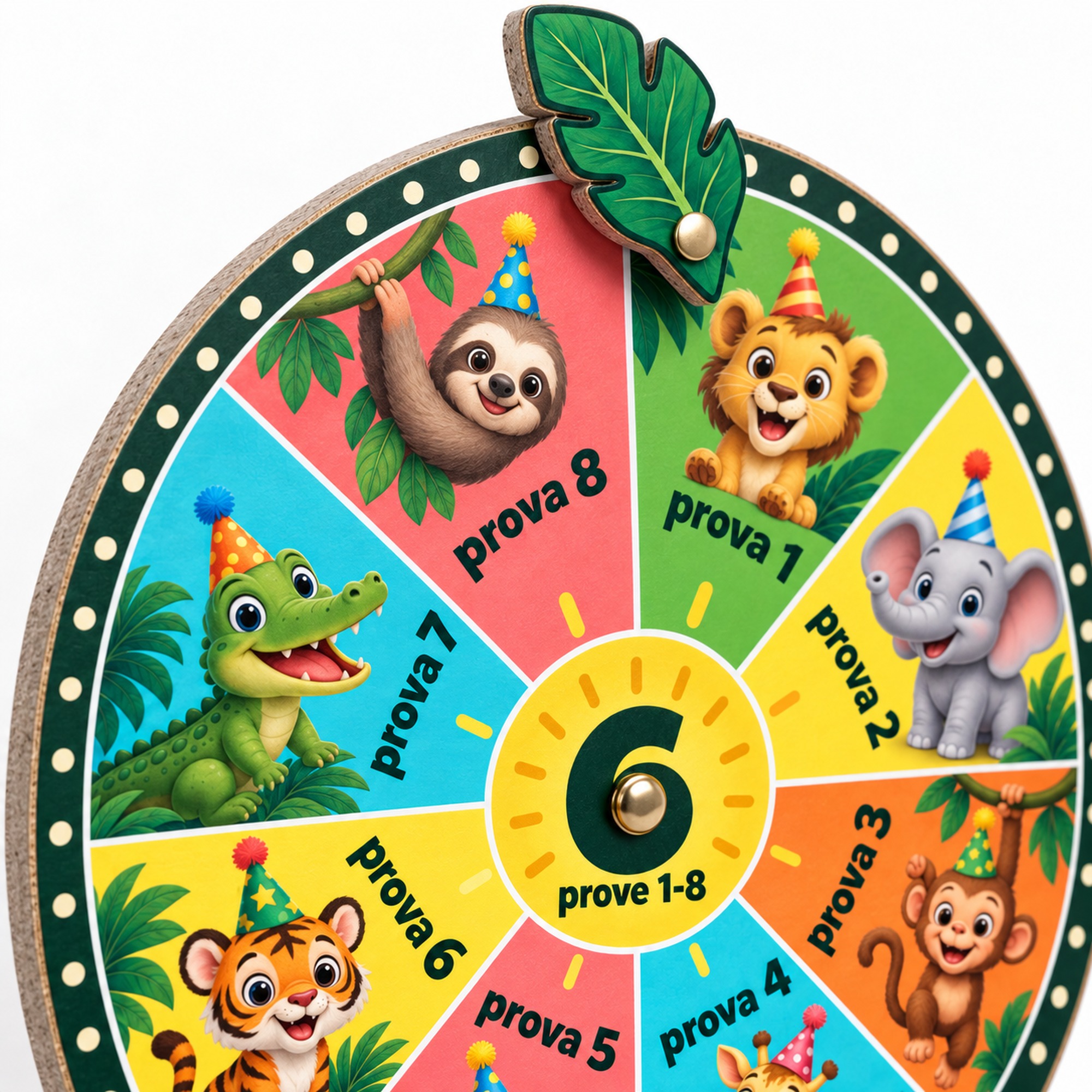 Ruota della Fortuna Personalizzata per Compleanno — 6