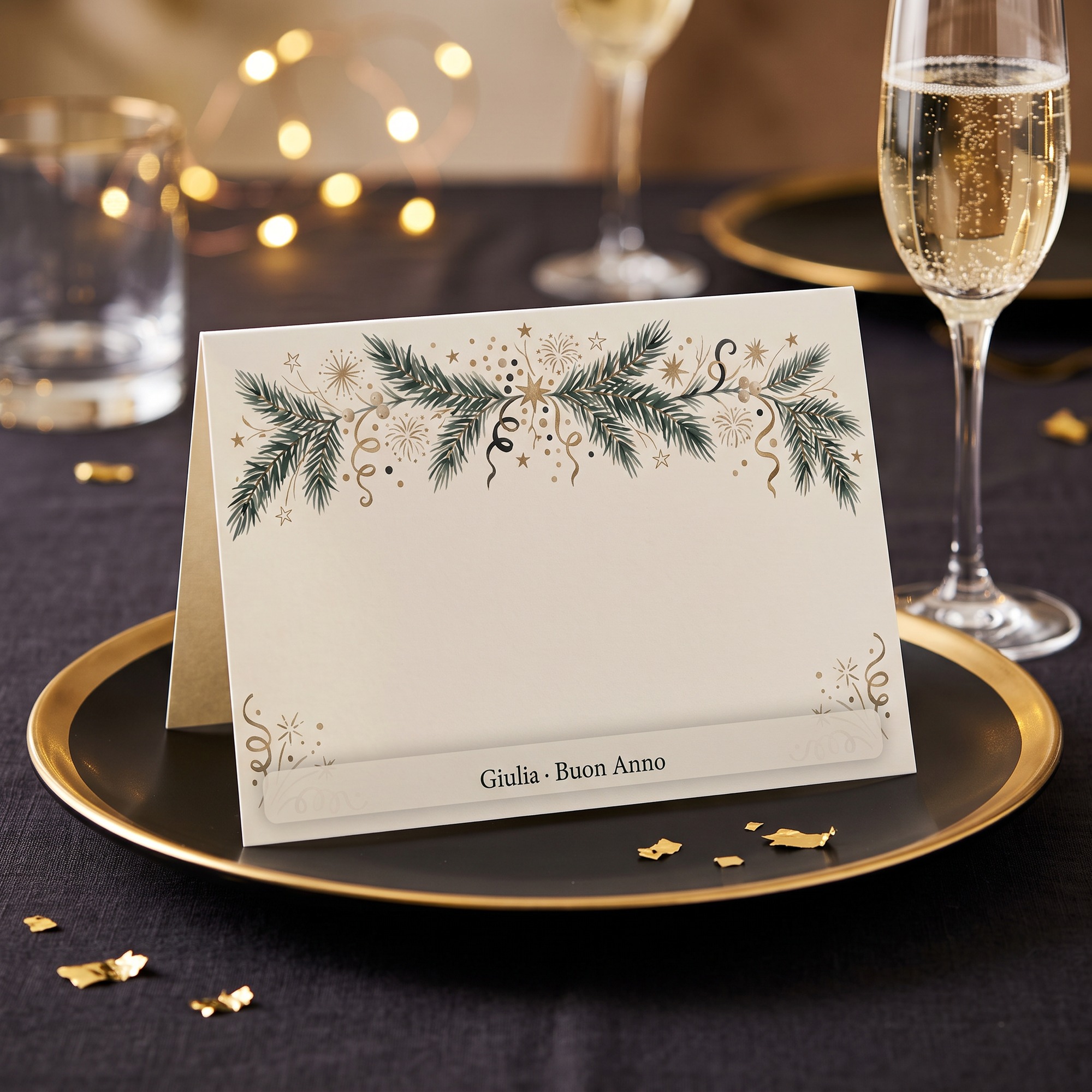 Segnaposto delle Feste Personalizzati con Nome — 3