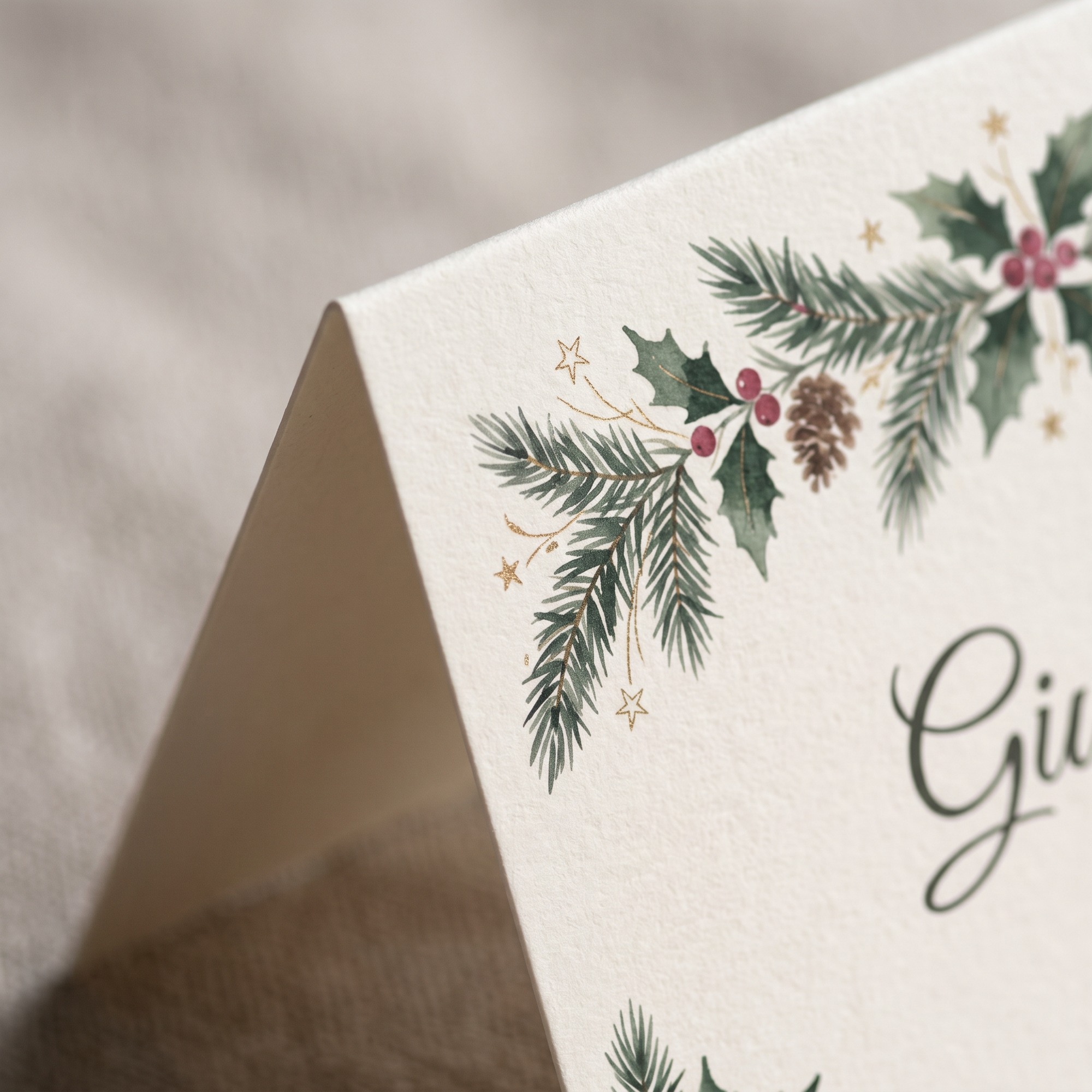 Segnaposto delle Feste Personalizzati con Nome — 6