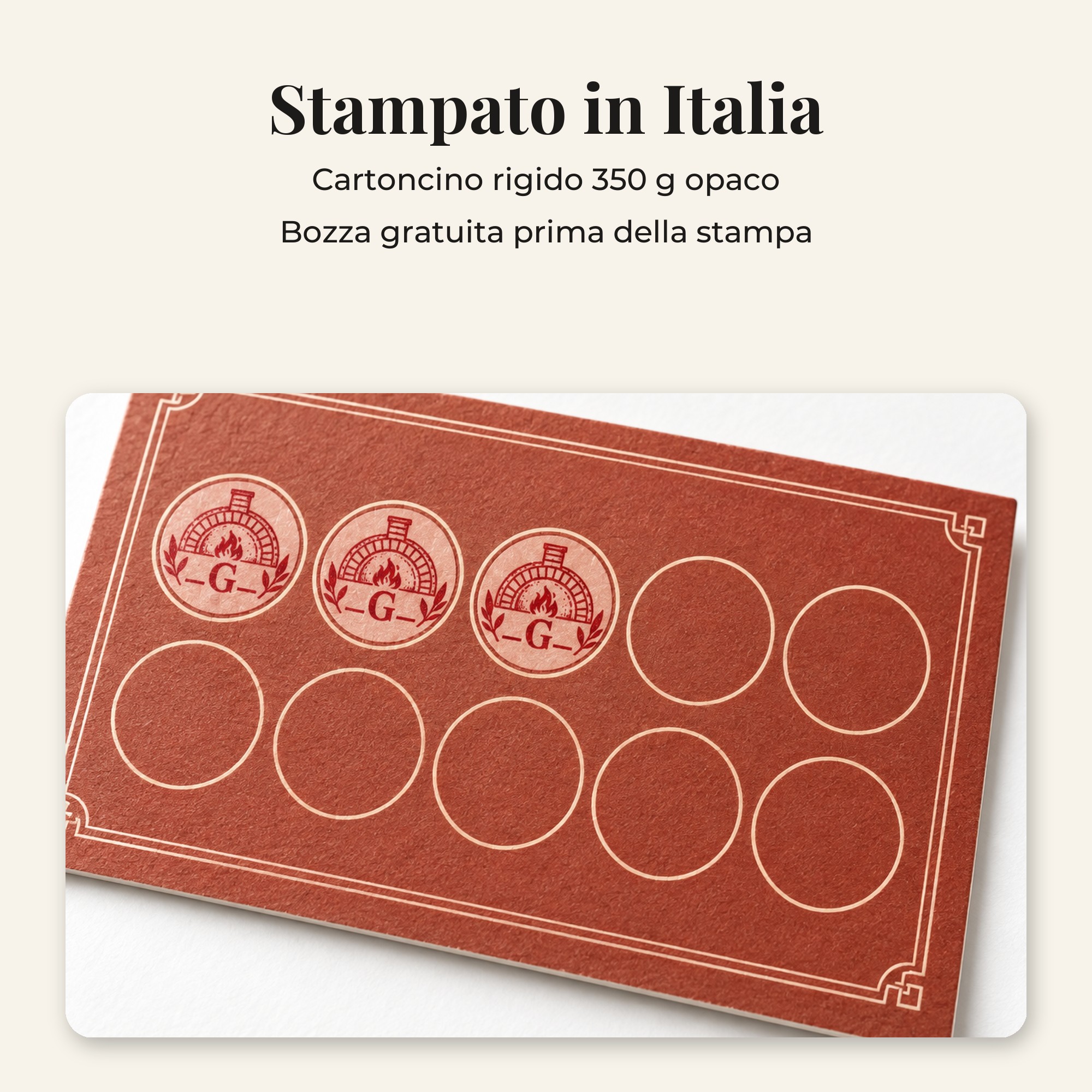 Tessere fedeltà personalizzate con logo — 7