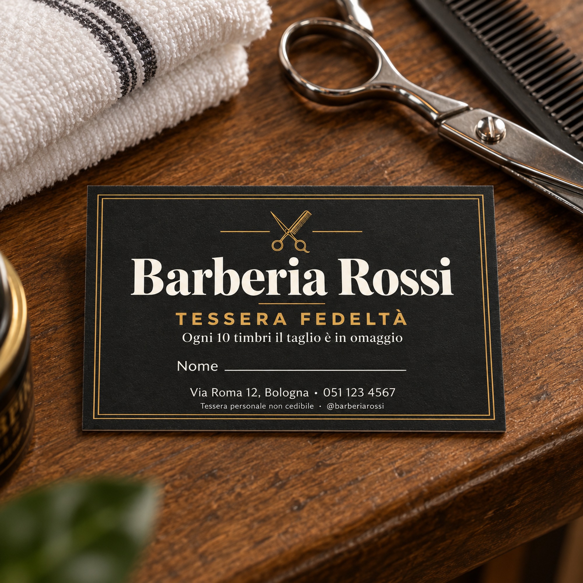 Tessere Fedeltà Personalizzate da Timbrare — 3