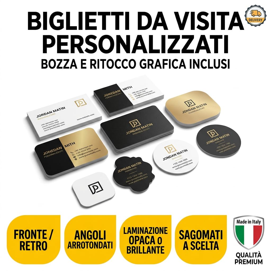 Biglietti da visita fronte/retro, oltre 30 design a scelta — 3