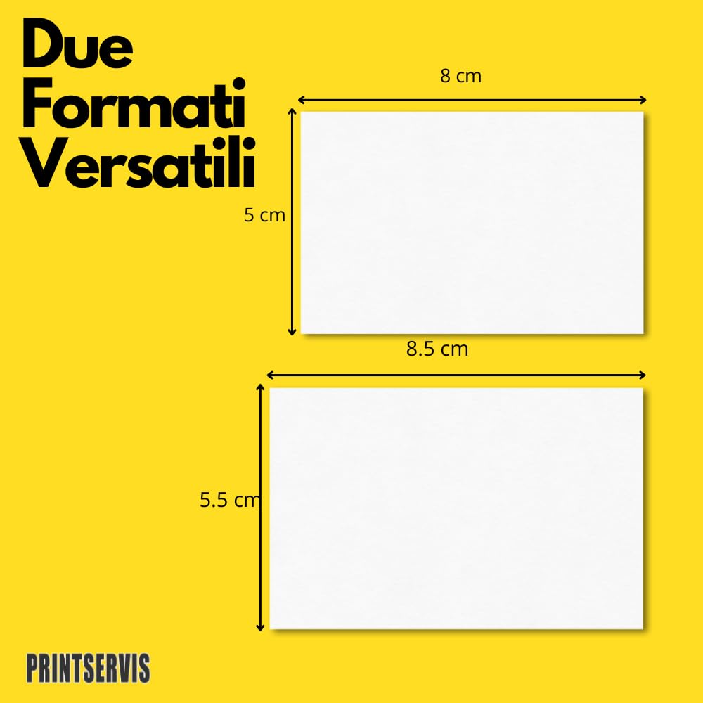 Biglietti da visita plastificati con logo 80x50 — 3