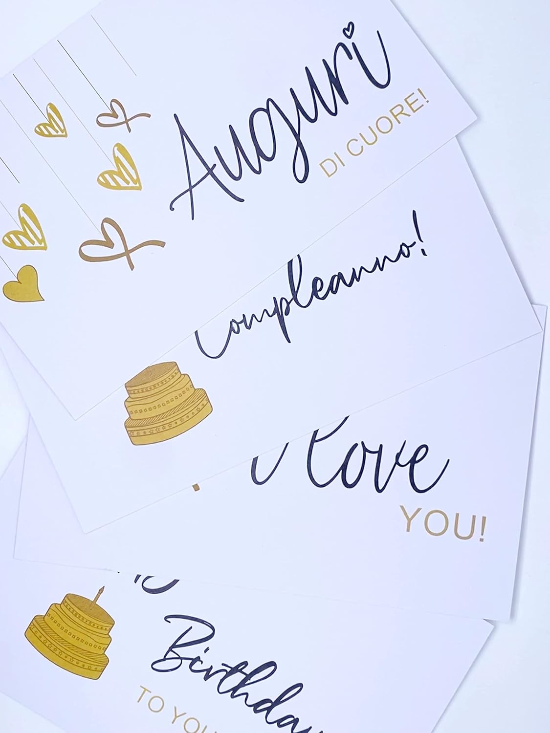 Biglietti di auguri con busta (100 pz)
