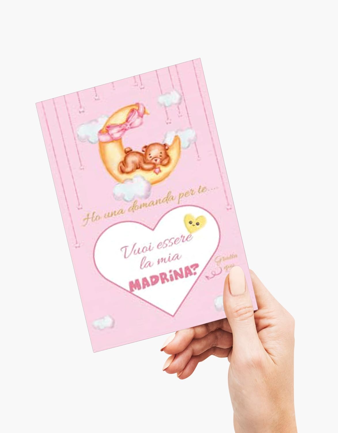 Biglietti «Vuoi essere la mia madrina?» bimba (20 pz) — 3