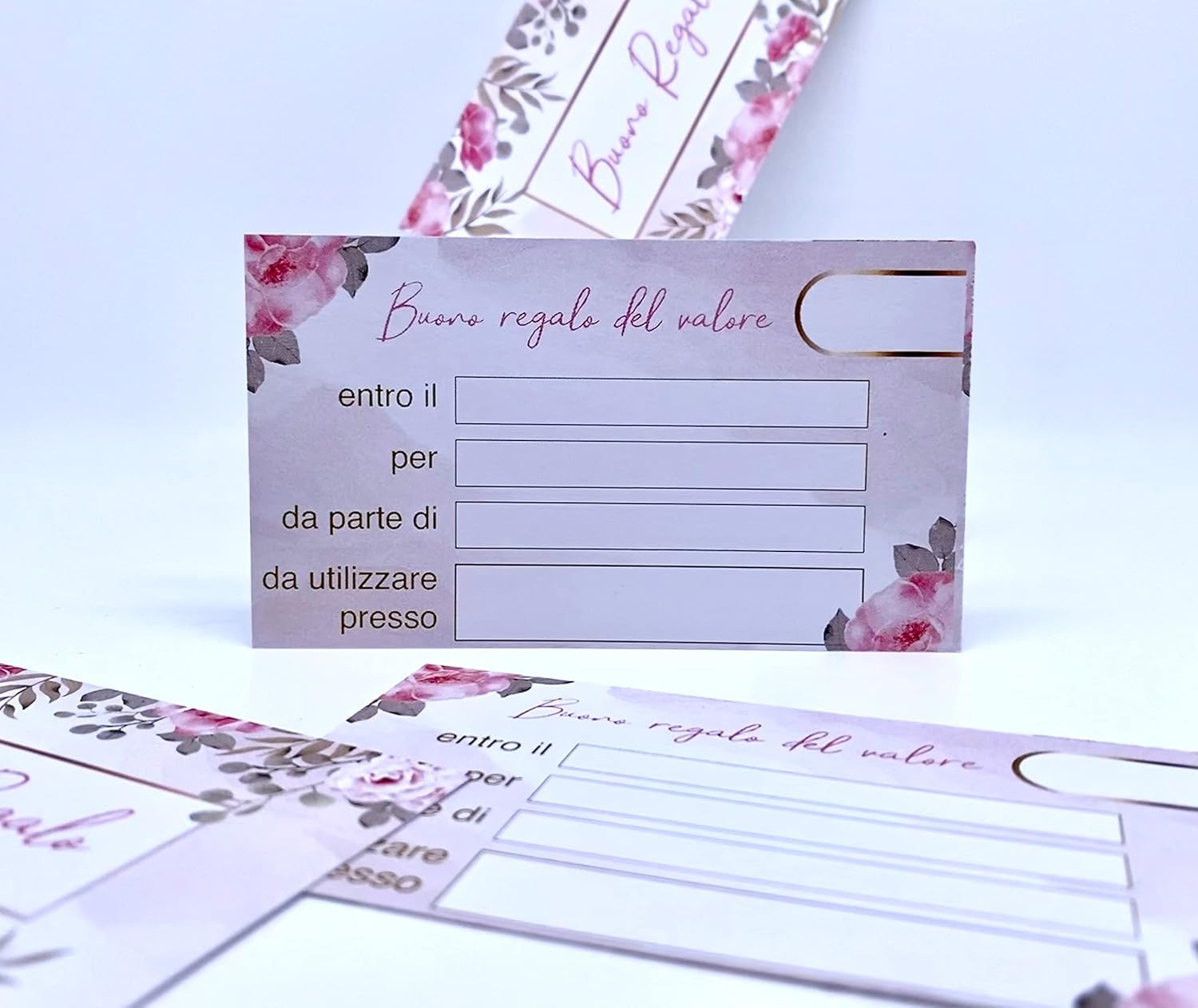 Buoni regalo 85x55 personalizzabili — 3