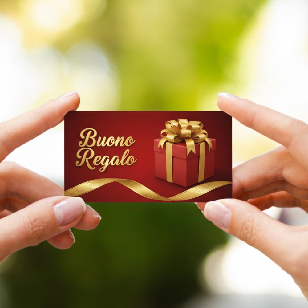 Buoni regalo 8x5 personalizzati, design elegante (50 pz) — 2