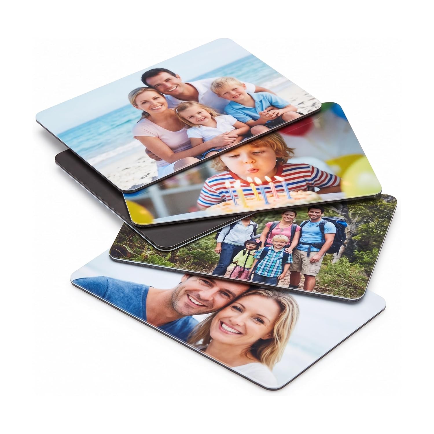 Calamite con foto personalizzate (set da 4)