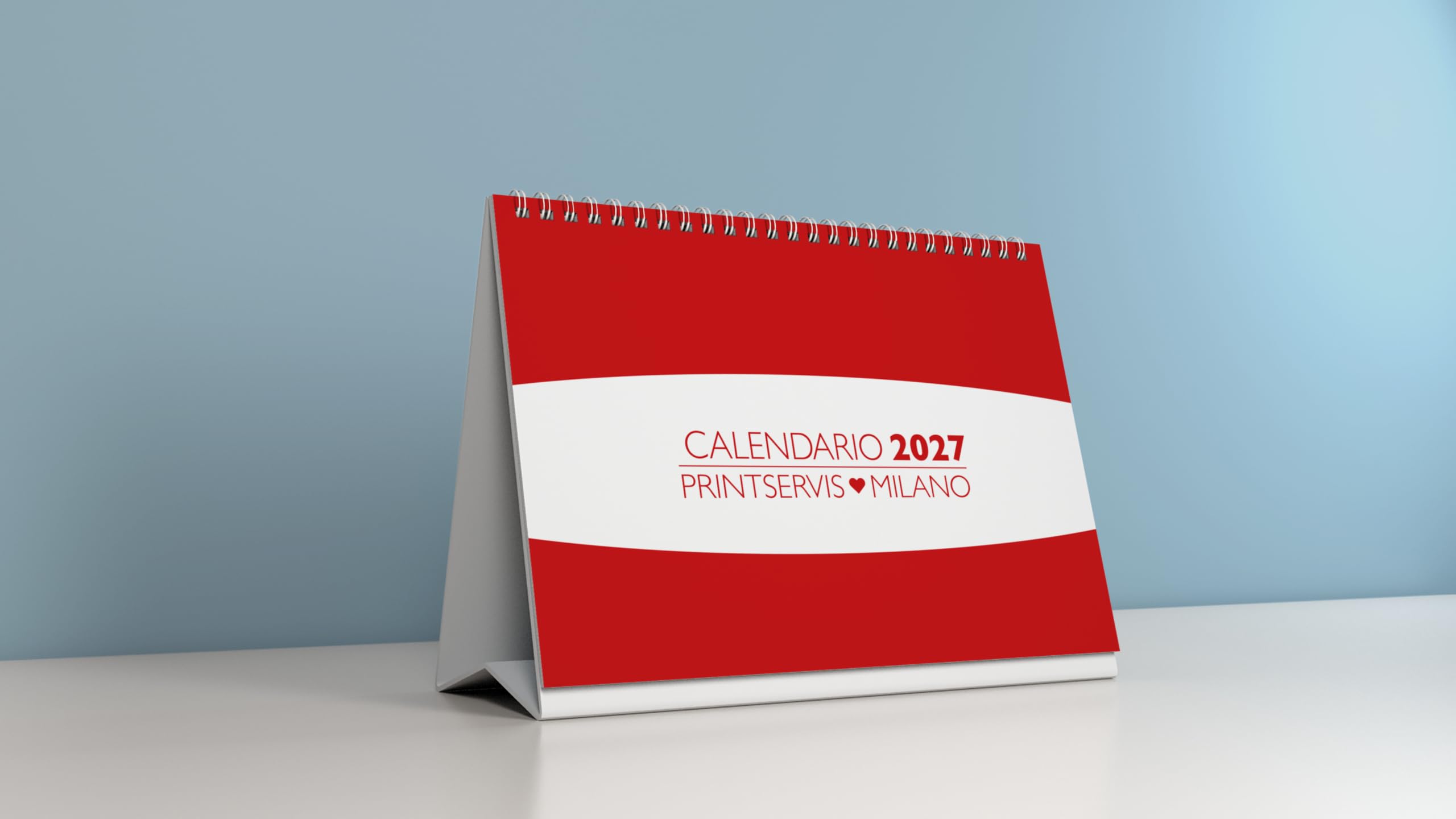 Calendario da tavolo 2027 A5 design artistico