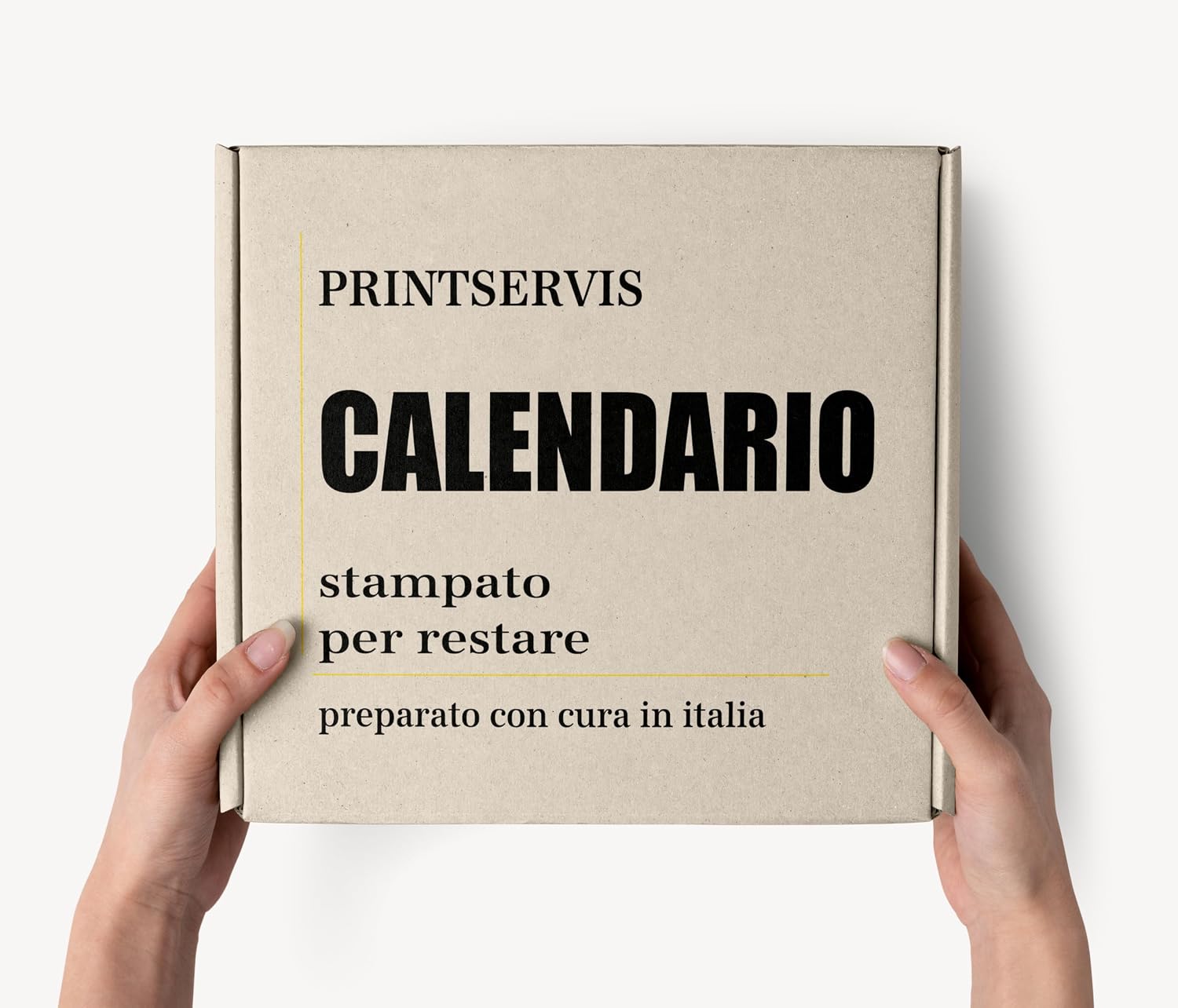 Calendario da tavolo 2027 base in legno 15x9,5, minimal — 4