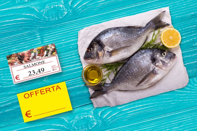 Cartellini segnaprezzi per macelleria e gastronomia (100 pz) — 2