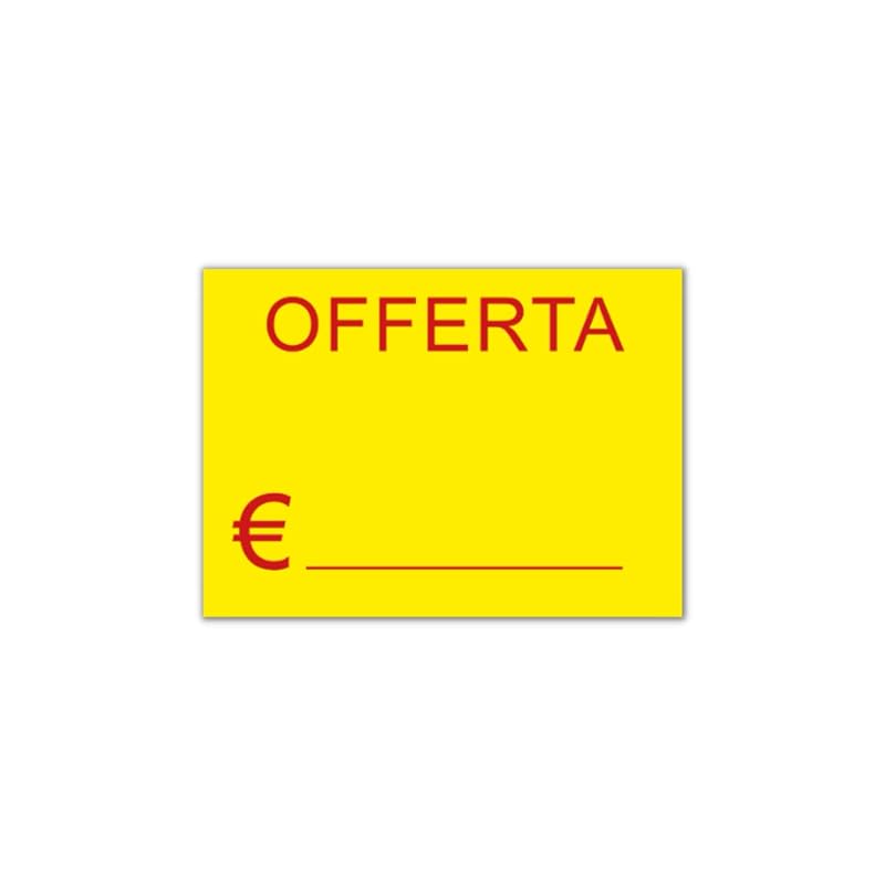 Cartello Offerta