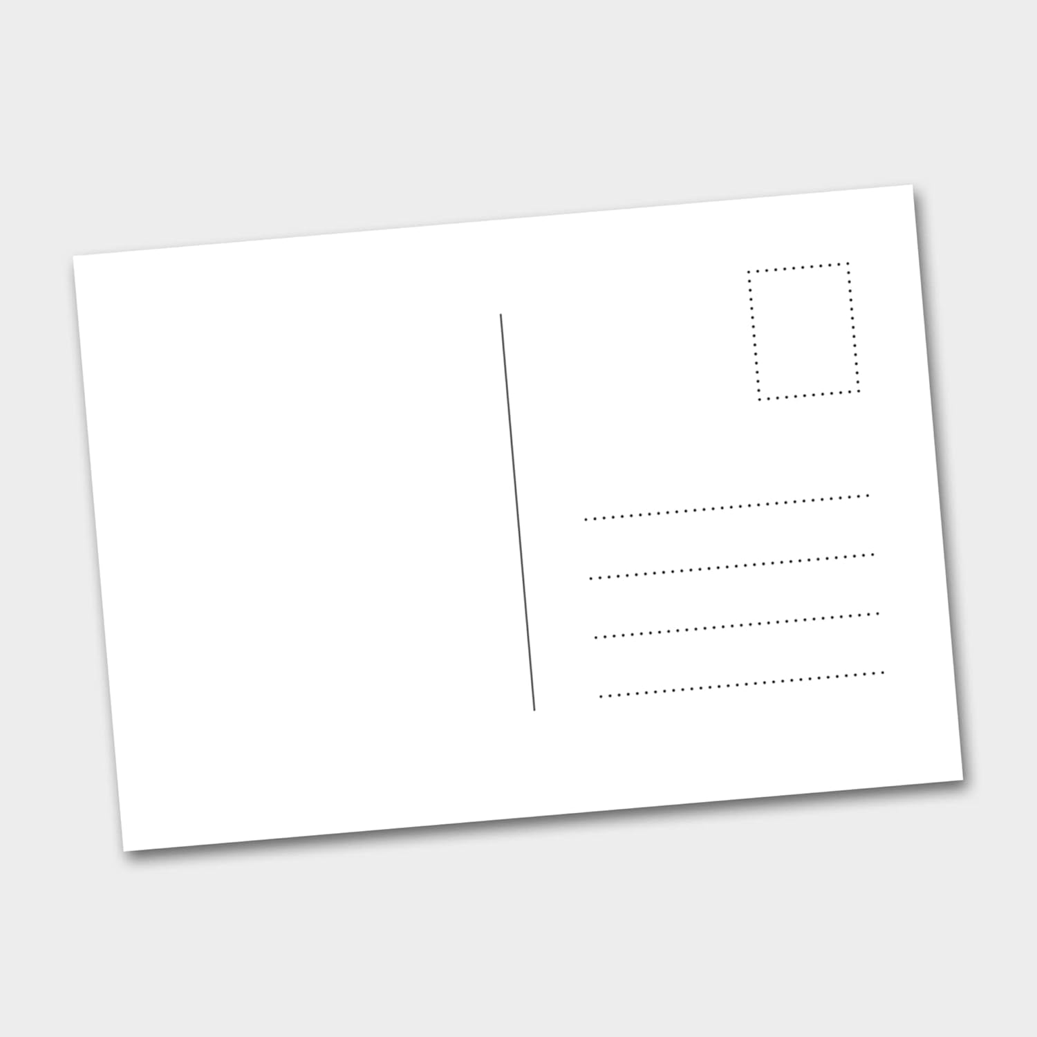 Cartoline bianche A6 da personalizzare (100 pz)