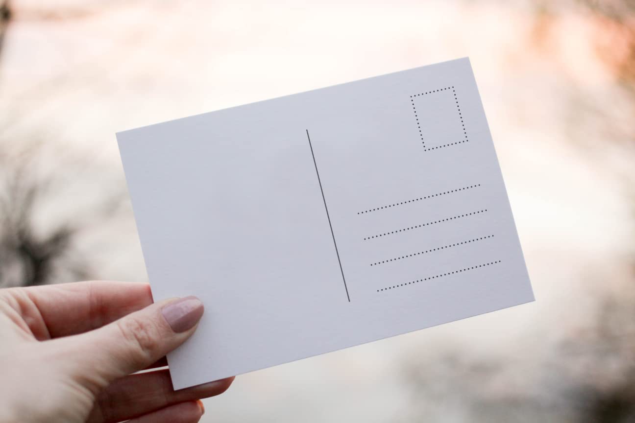 Cartoline bianche A6 da personalizzare (100 pz) — 2