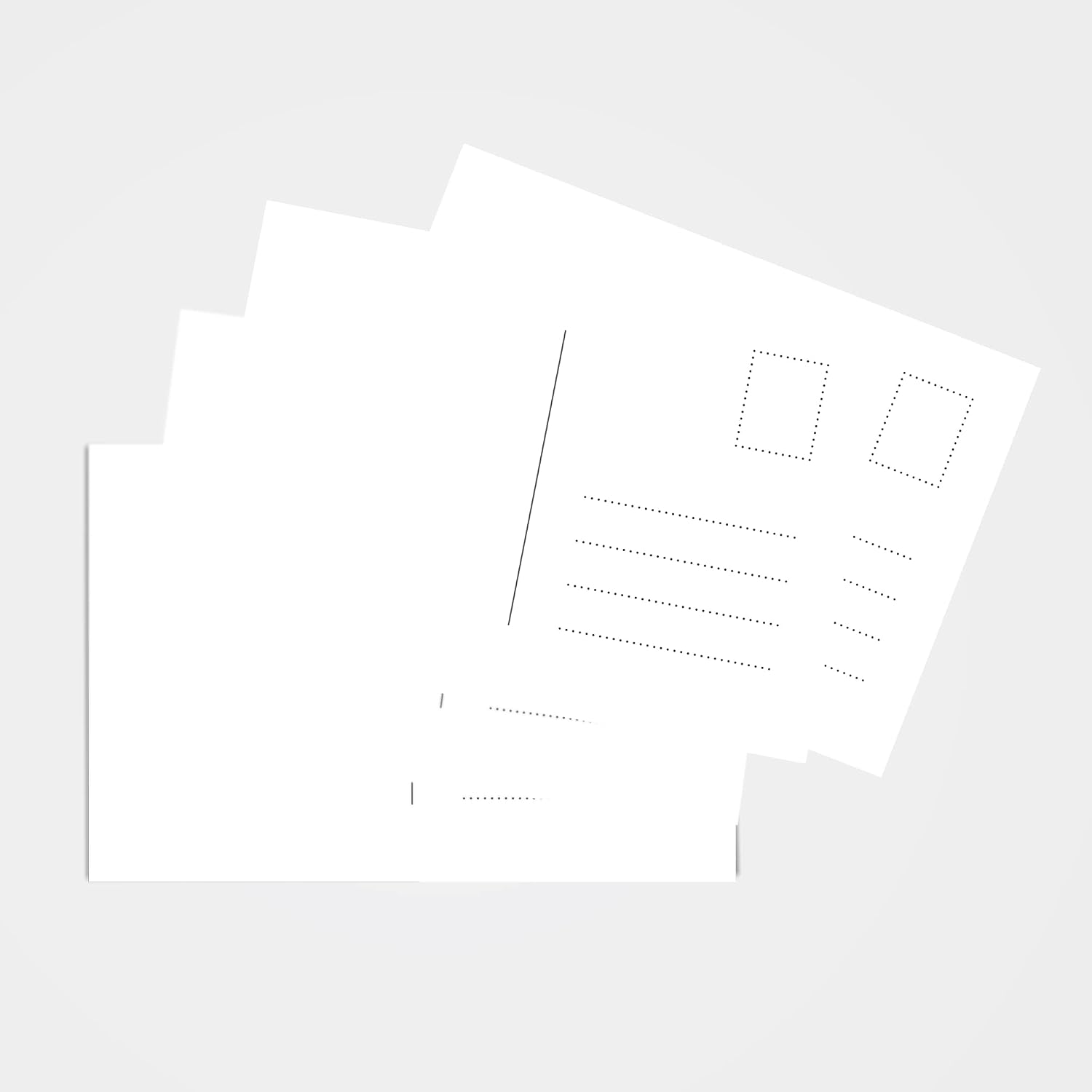 Cartoline bianche A6 da personalizzare (100 pz) — 5