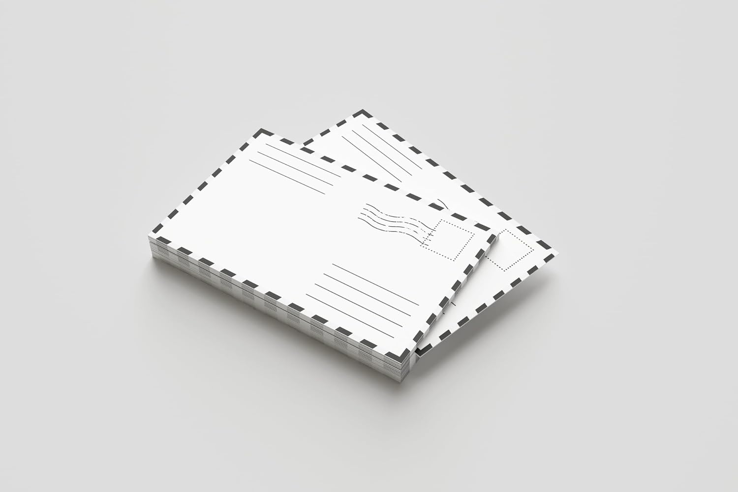 Cartoline postali bianche 95x150 (100 pz)