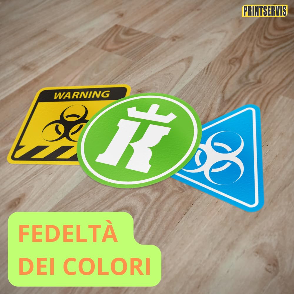 Etichette adesive personalizzate rotondi (200 pz) — 6