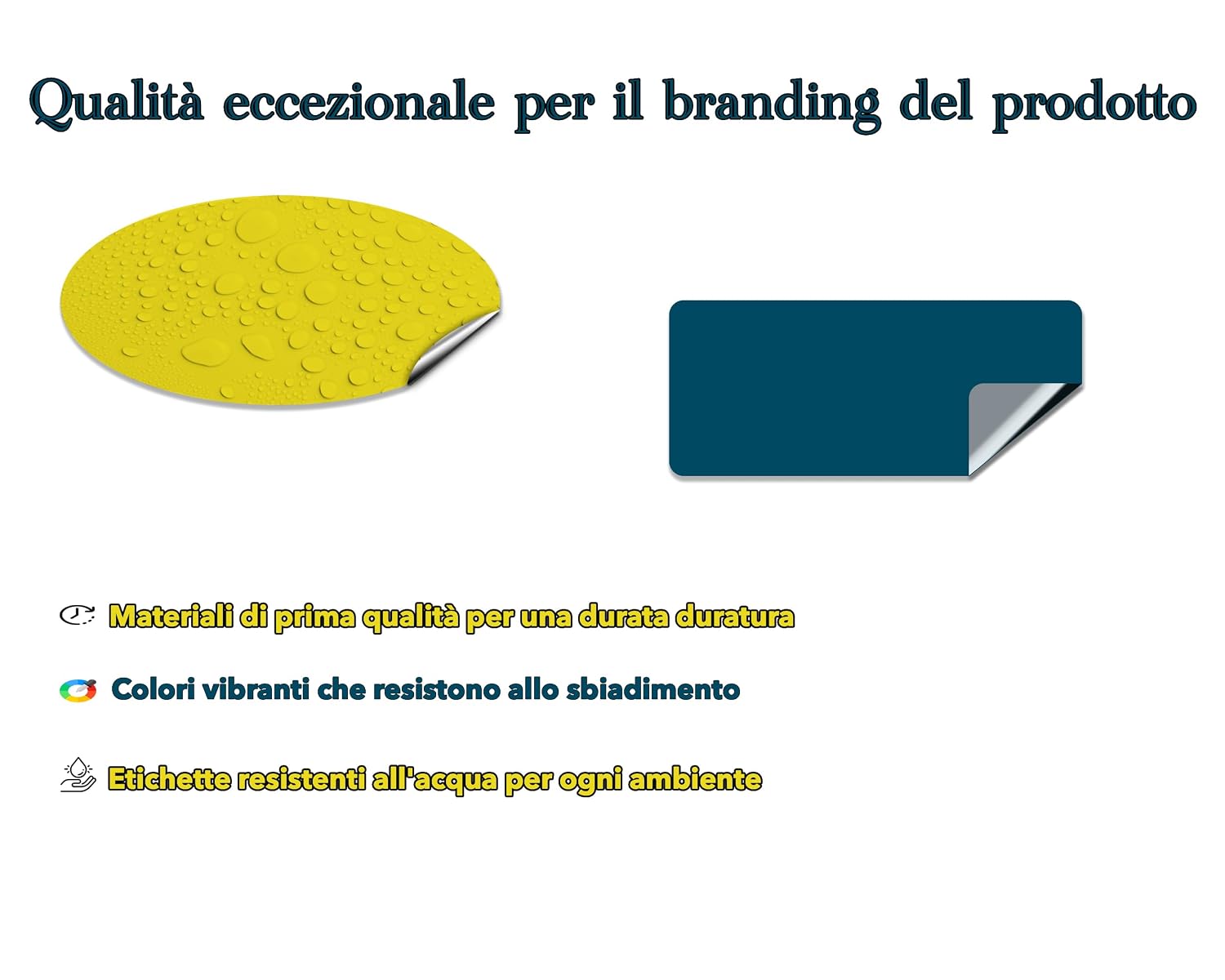Etichette per bottiglie e barattoli in PVC (100 pz) — 4