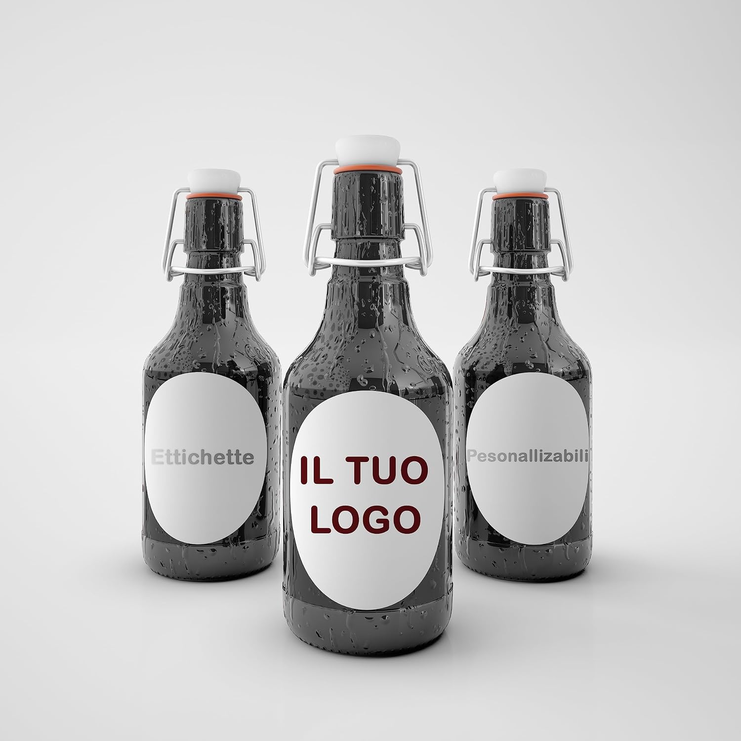 Etichette per bottiglie e barattoli su cartoncino (100 pz) — 5