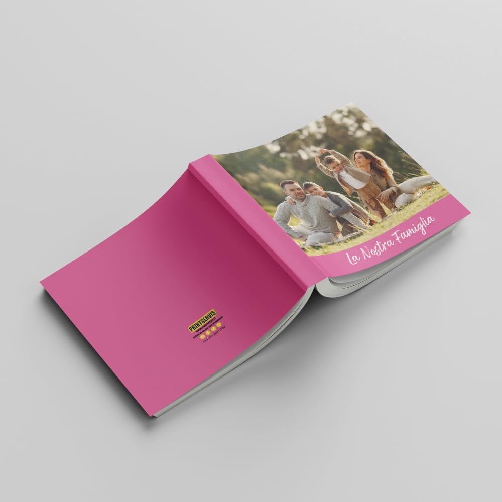 Fotolibro quadrato 21x21 con copertina colorata