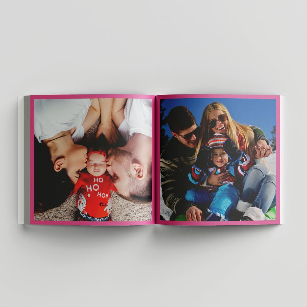 Fotolibro quadrato 21x21 con copertina colorata — 3