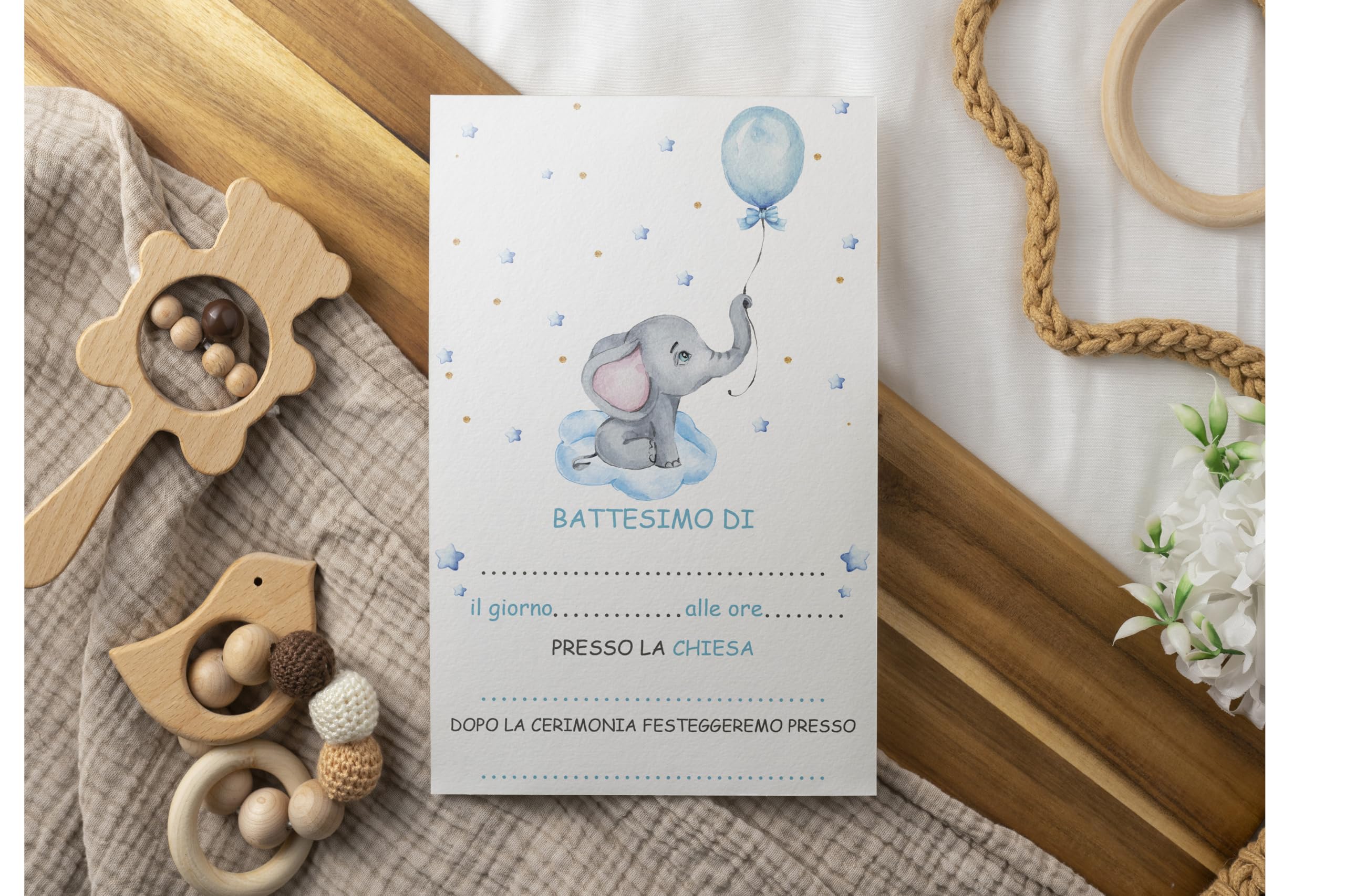Piccolo Elefante Azzurro