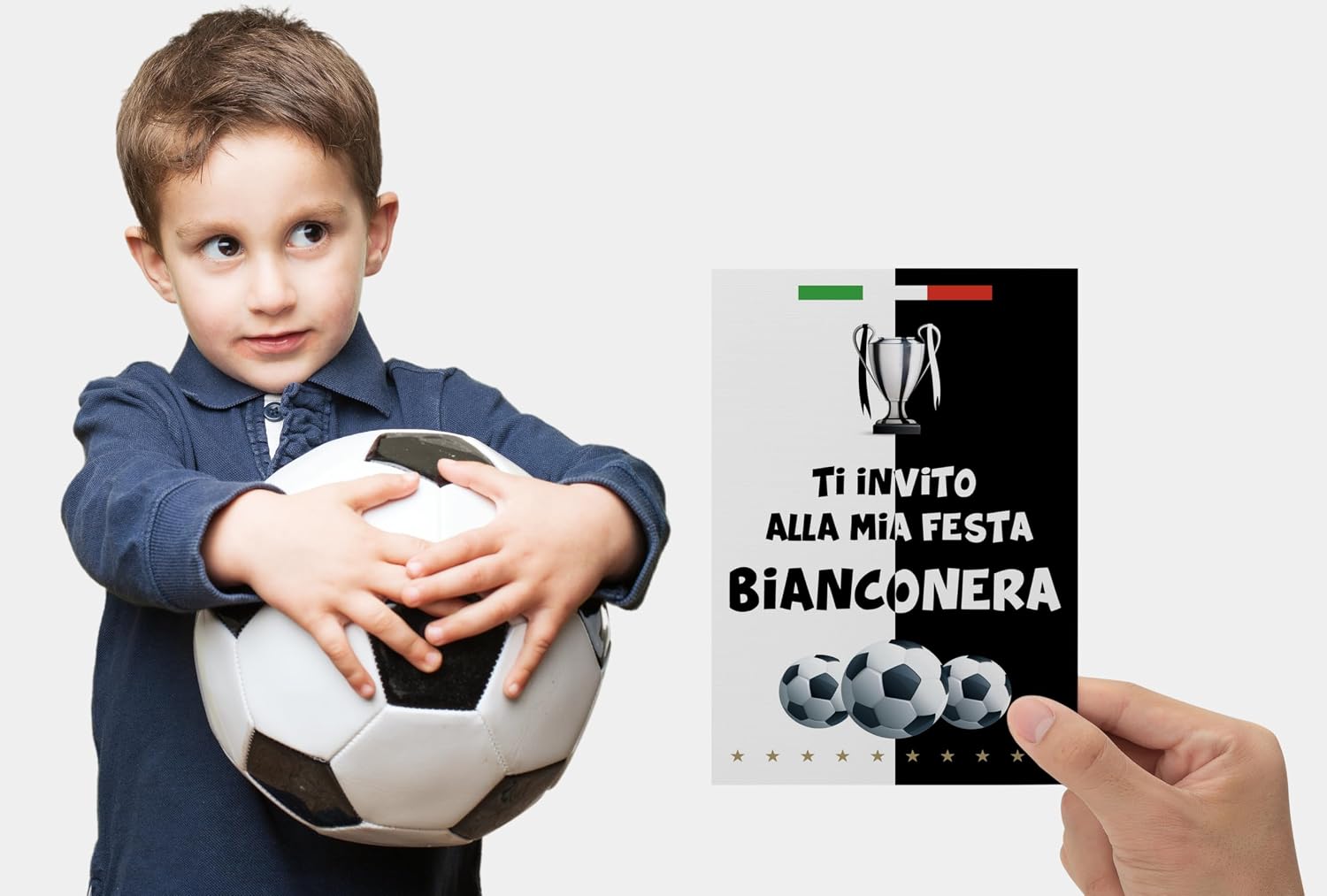 Inviti compleanno calcio 95x150 (20 pz) — 4