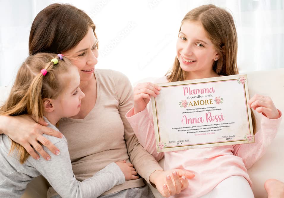 Pergamena personalizzata per la mamma — 2