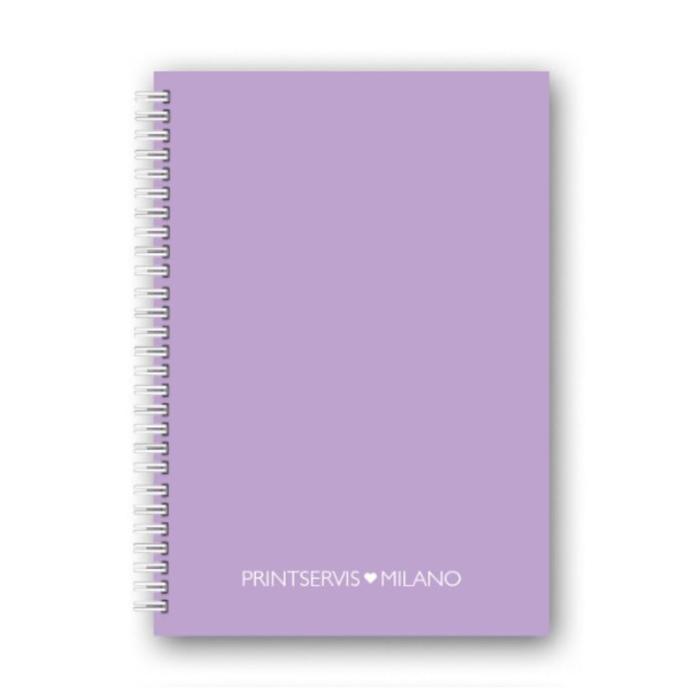 Quaderno A4 a spirale a quadretti, copertina rigida