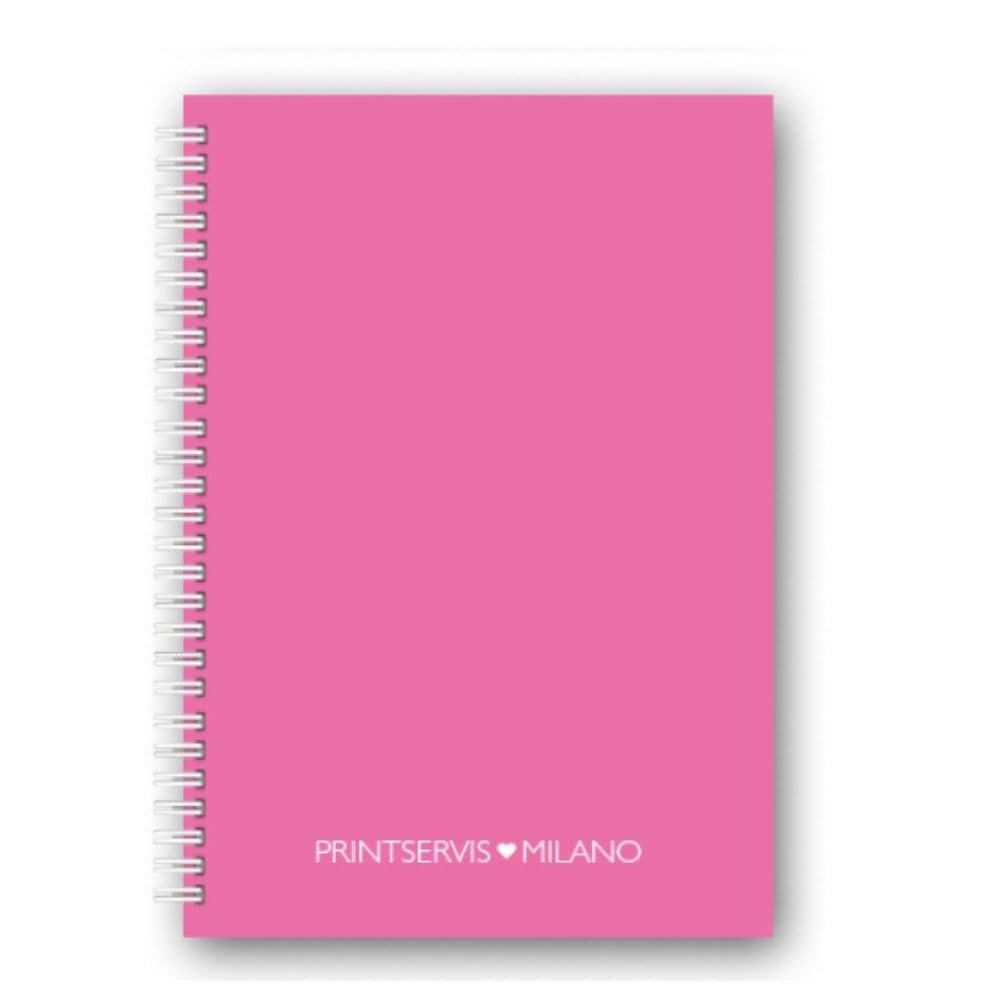 Quaderno A4 a spirale a righe, copertina rigida