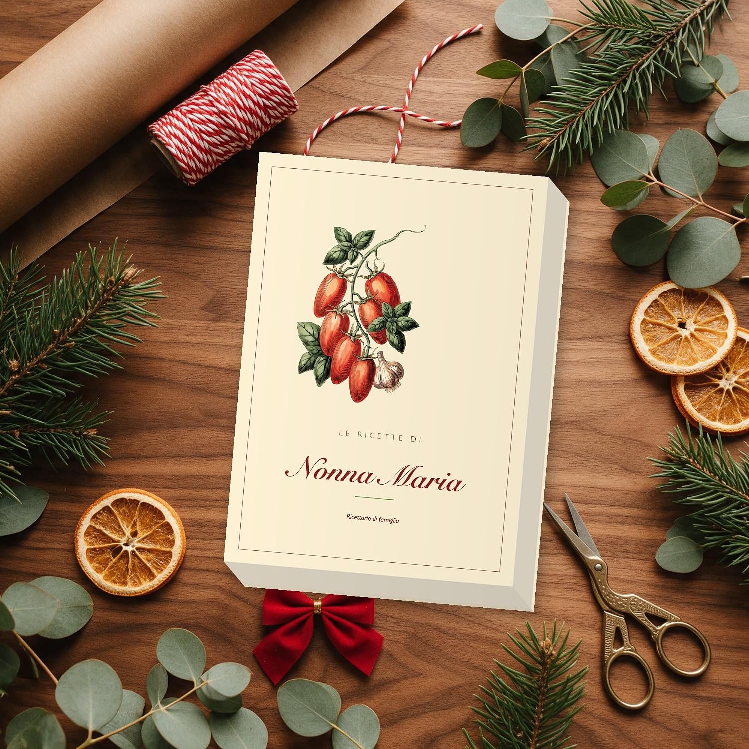 Ricettario da scrivere A5 personalizzato con nome — 2