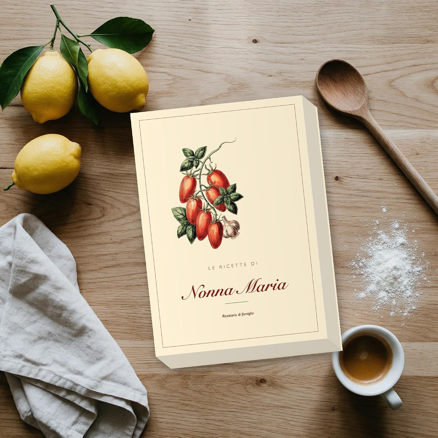 Ricettario da scrivere A5 personalizzato con nome — 3