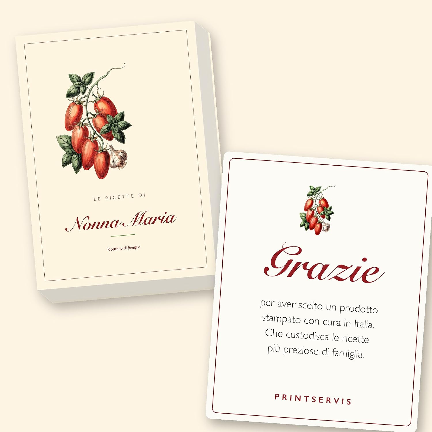 Ricettario da scrivere A5 personalizzato con nome — 5