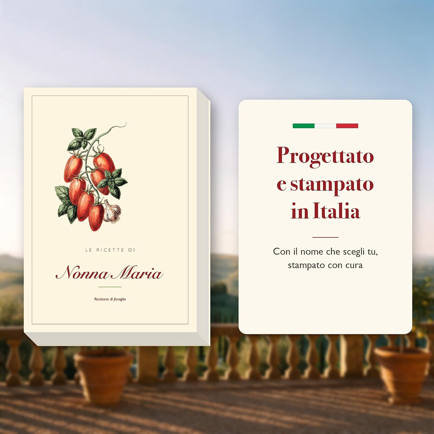 Ricettario da scrivere A5 personalizzato con nome — 6