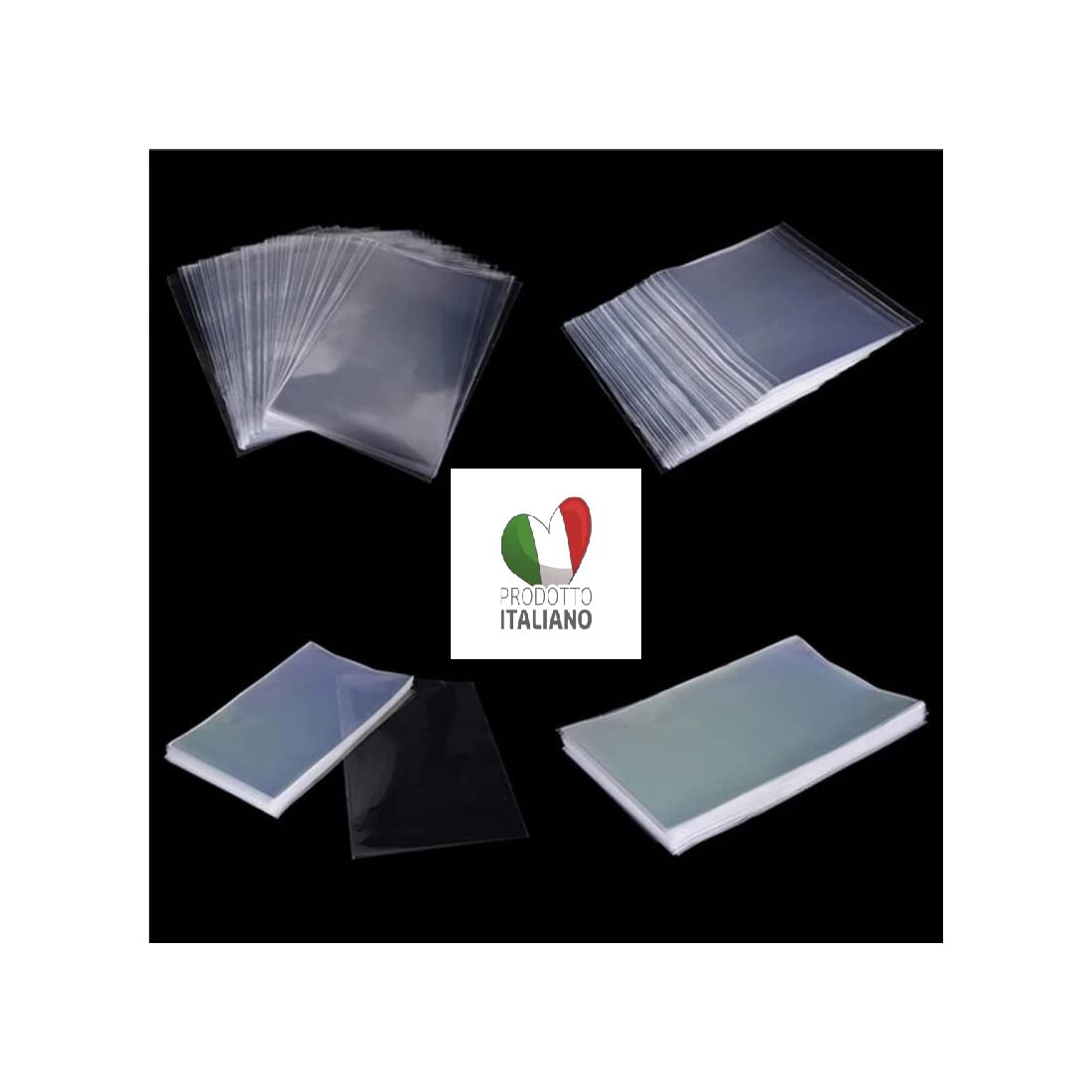 Sacchetti trasparenti con nastro ed etichette (50 pz) — 6