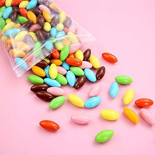 Sacchetti trasparenti zip con etichette, misure a scelta — 5