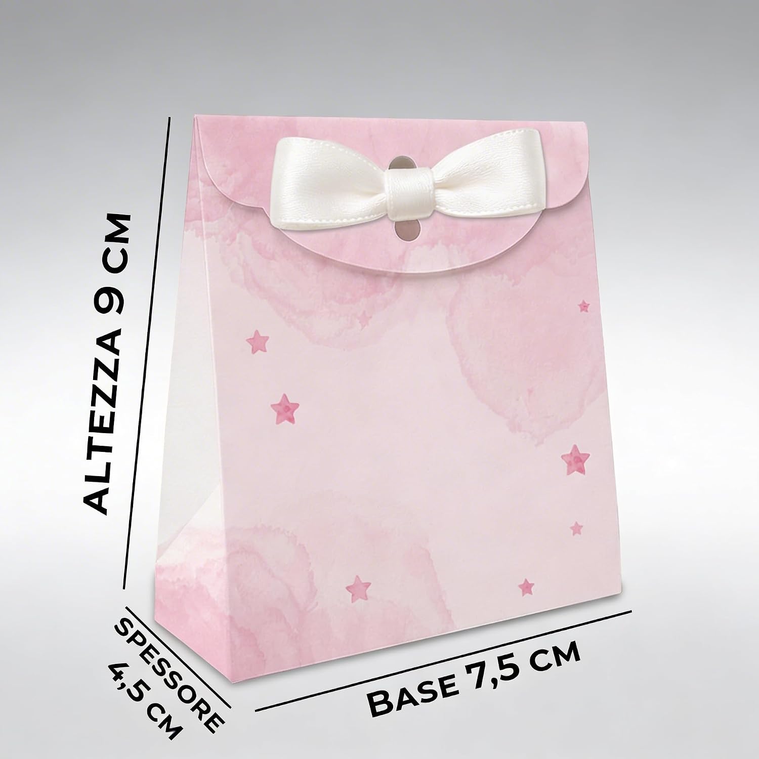 Sacchetto bomboniera nascita bimba con nome (40 pz) — 6