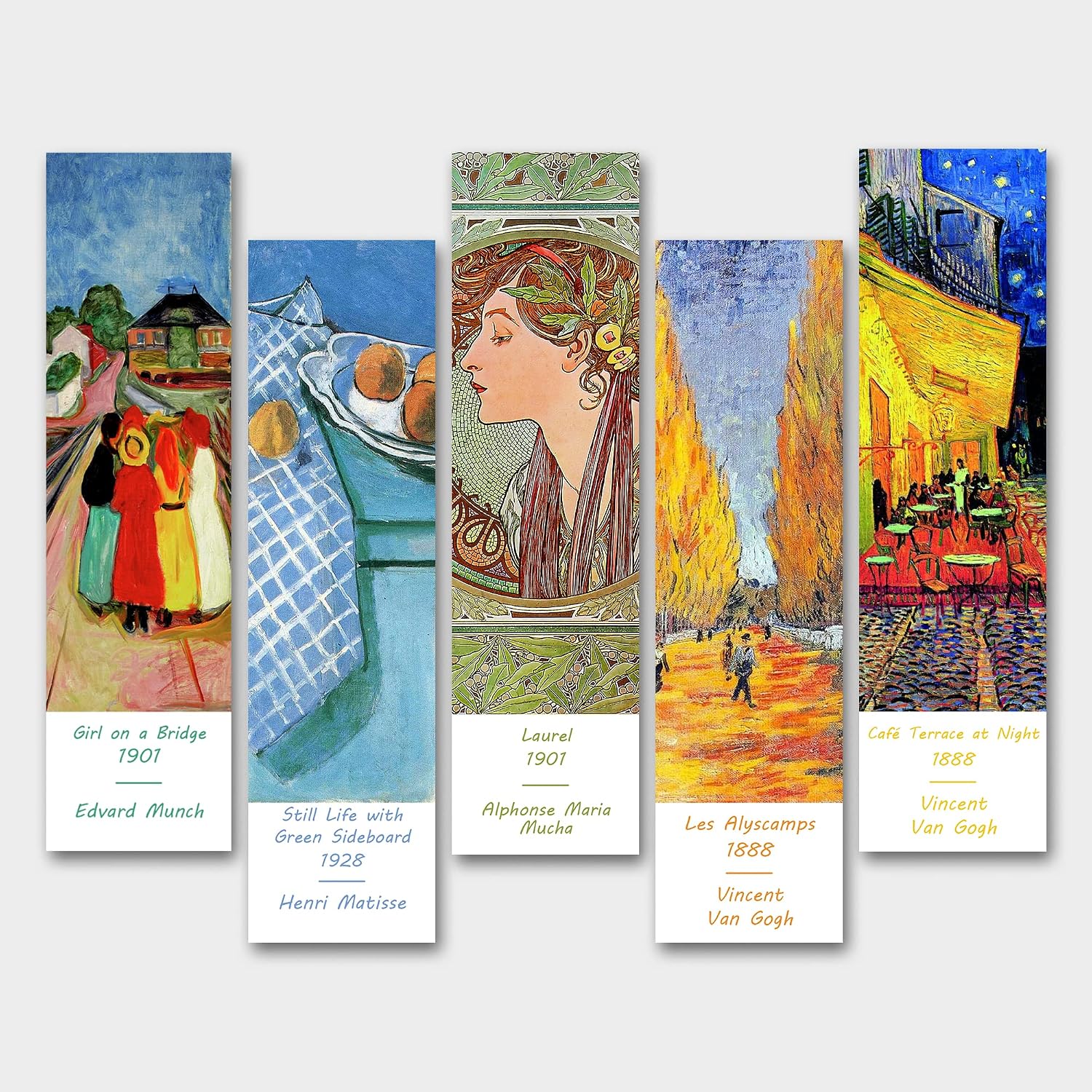 Segnalibri con dipinti famosi (30 pz) — 6