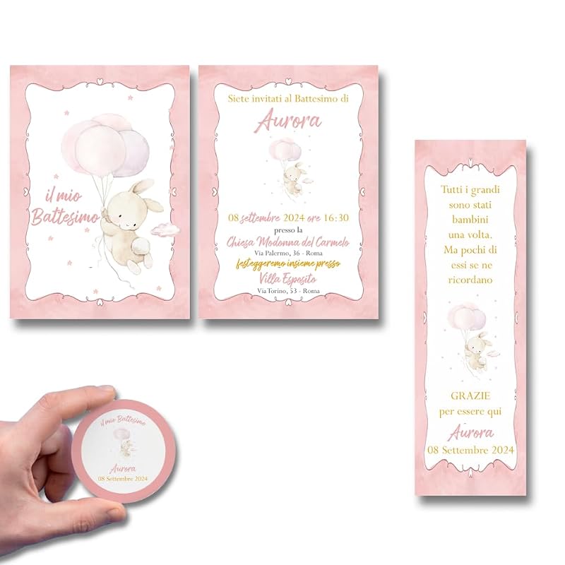 Coniglietto Rosa