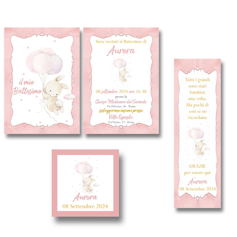 Coniglietto Rosa