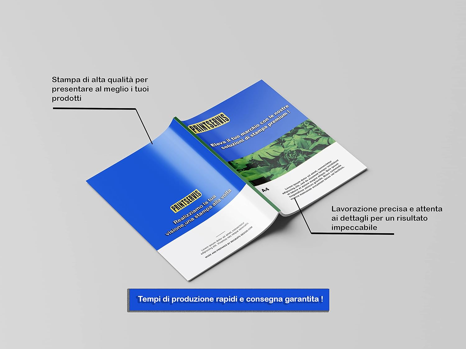 Stampa documenti, libri e cataloghi A3, A4 o A5 — 5