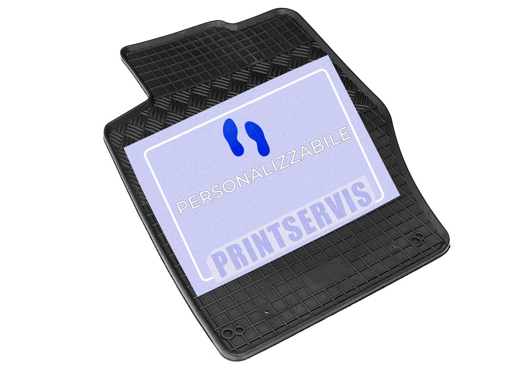 Tappetini auto in carta personalizzati — 2