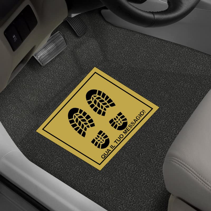 Tappetini auto in carta personalizzati — 6