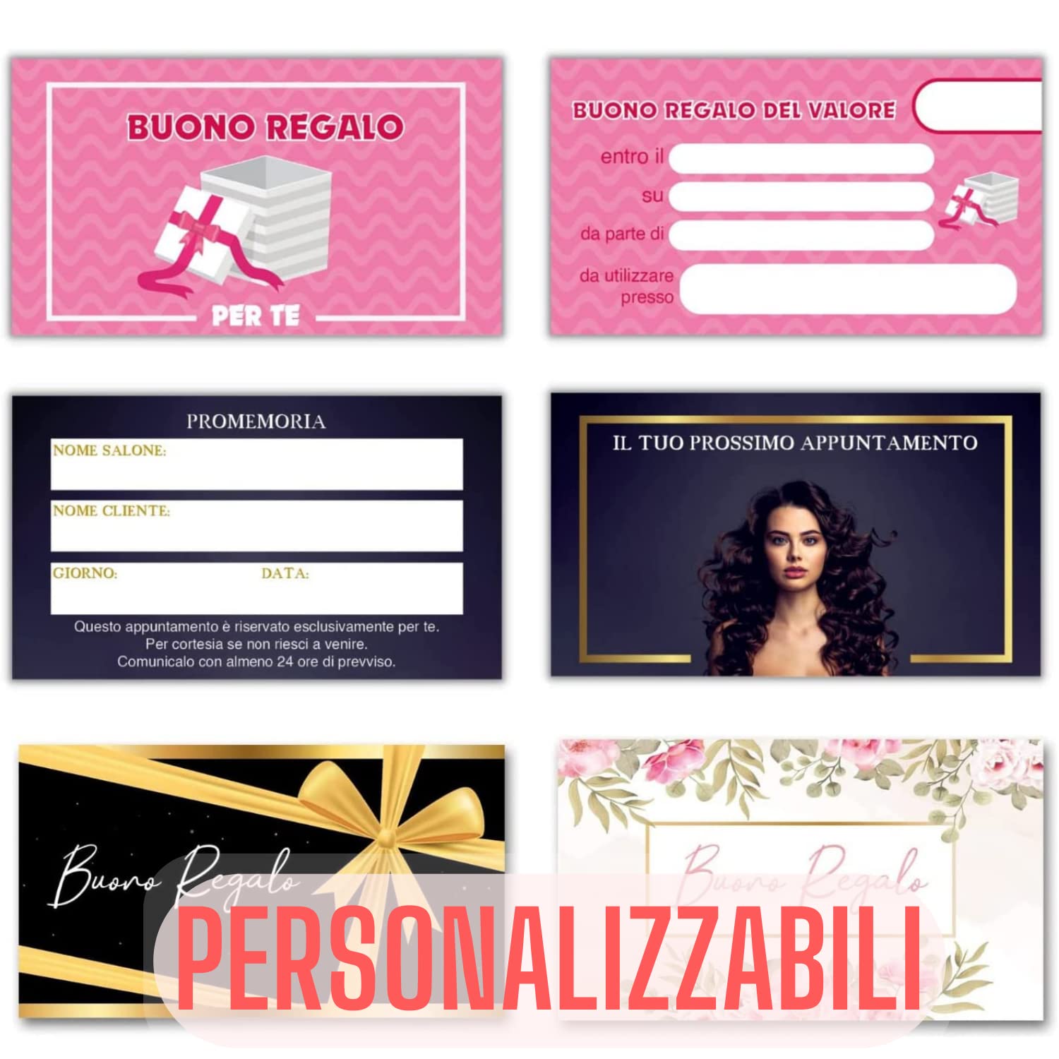 Tessere fedeltà e coupon con la tua grafica (50 pz)