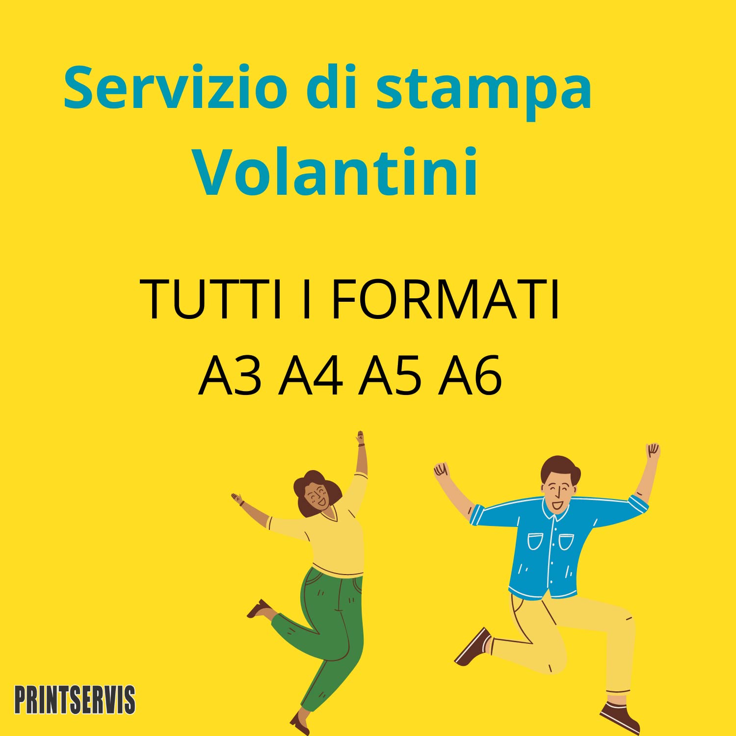 Volantini personalizzati A3, A4, A5 o A6 — 4