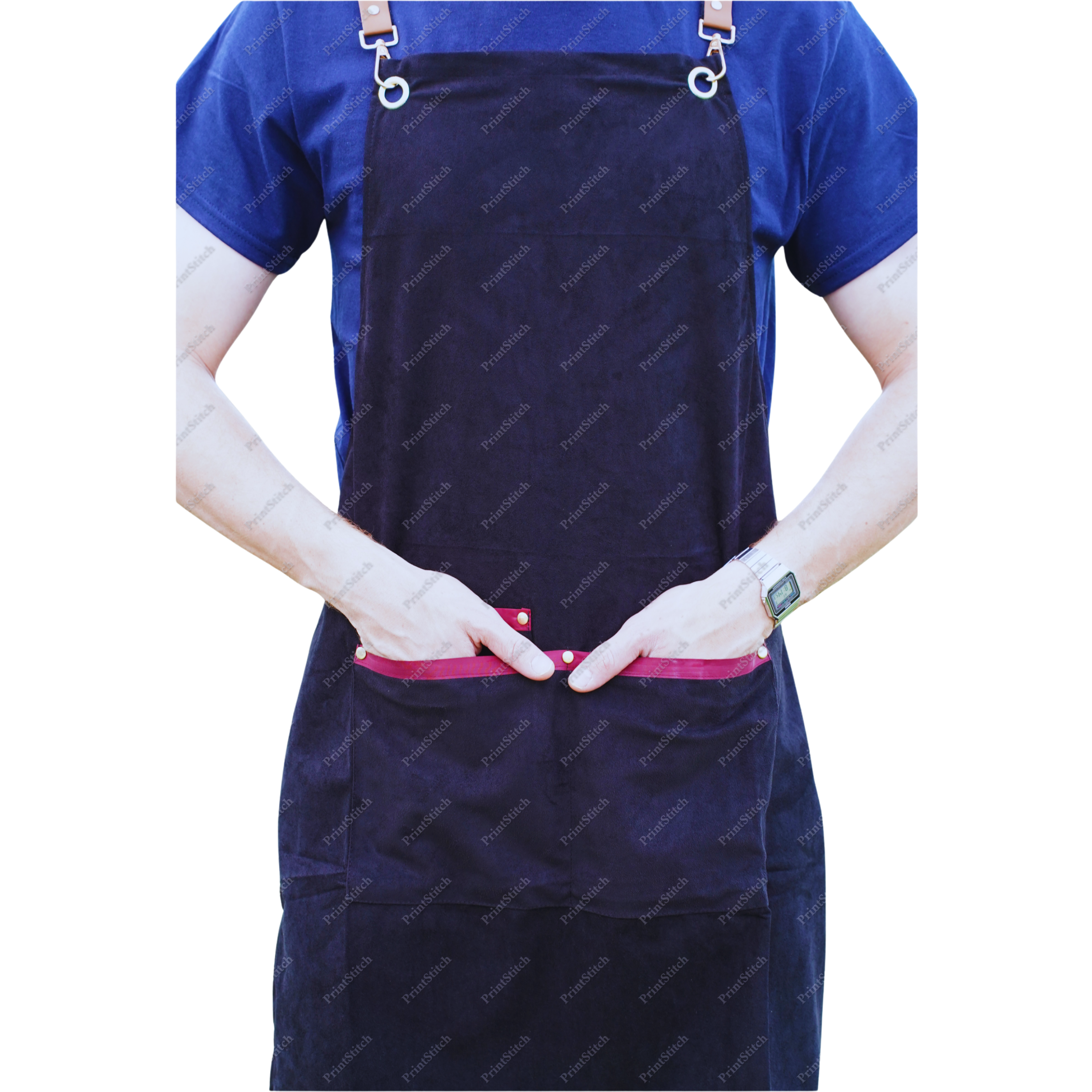 Suede Apron