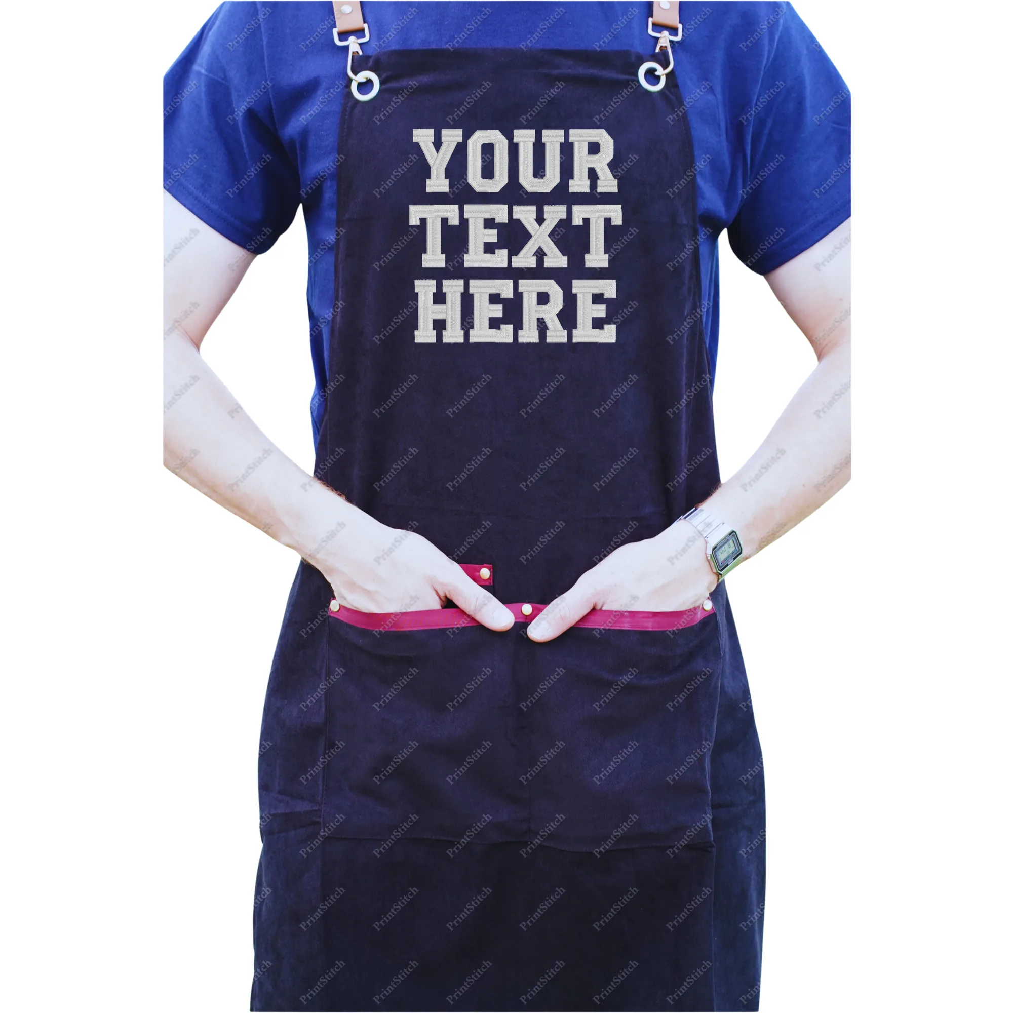 Suede Apron 2