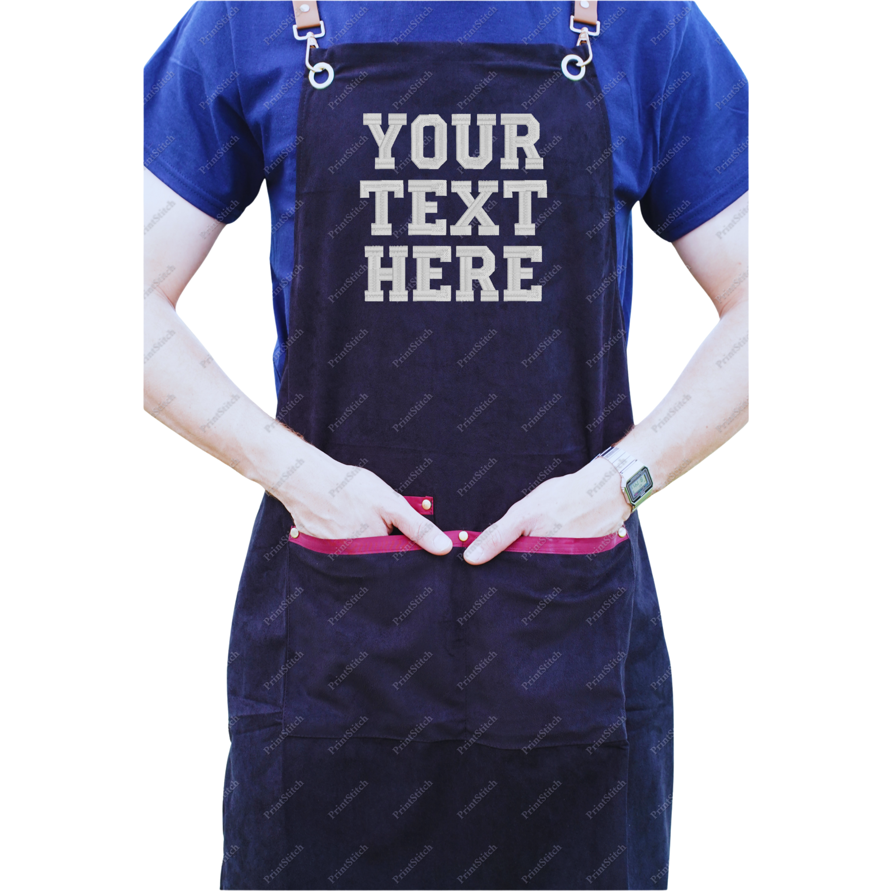 Suede Apron 2