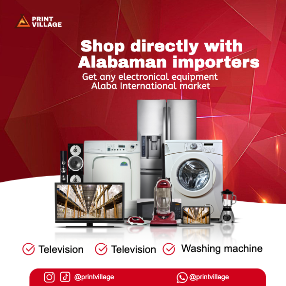 Electronics shopping banner
